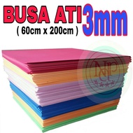 Ati 3mm Foam 60cm x 200cm, the most complete colors, easy to cut and shape