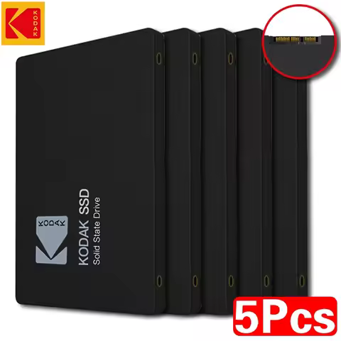 5Pcs Original Kodak 2.5'' Internal External SSD 128GB 256GB 512GB 1TB External Solid State Disk Hard
