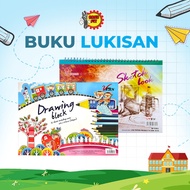 EASY FIT Buku Lukisan Drawing Block Drawing Paper 100gsm