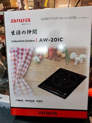 全新行貨AIWA坐檯式黑晶單頭電磁爐