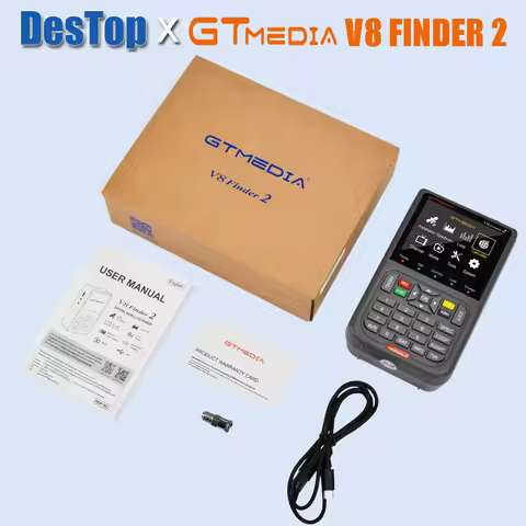 Gtmedia V8 finder 2 upgrad satellite finder DVB-S/S2/S2X HD 1080P H.264 VS ST-5150 Satellite Signal 