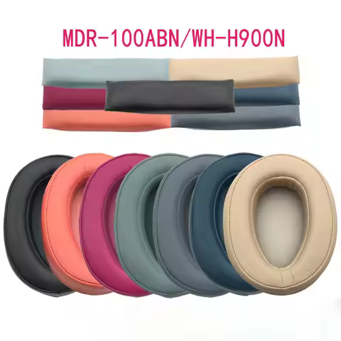 Replacement Ear Pads Cushion or headband for Sony MDR-100ABN WH-H900N High Quality Headphones Earpad