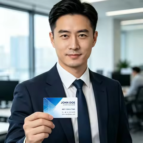 1/5/10PCS Customizable Beautifully Made Business Cards Horizontal Or Vertical Layouts Suitable for P