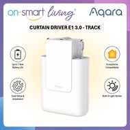 【GLOBAL】AQARA Smart Curtain Driver E1 3.0 - Rod, Track (Rechargeable) - 2 Years Warranty