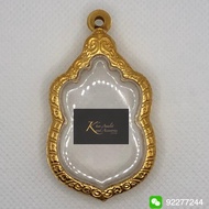 Laser gold plated Amulet casing for Sema