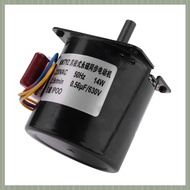 (QJWR) 220V AC Synchronous Gear Motor 60KTYZ 60-KTYZ Permanent Magnet Synchronous Gear Motor 220V 2.