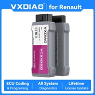 VCX NANO VXDIAG สำหรับเรโนลต์สามารถตัดเครื่องมือวินิจฉัยรถ NX200เครื่องสแกน OBD2 J2534การเข้ารหัส EC