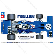 TAMIYA 1/12 Tyrrell 003 1971 Monaco GP 12054