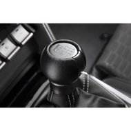 Genuine Toyota GR86 GR 86 FT 86 GT 86 6 Speed Manual Shift Knob Leather & Brushed Black Stainless - 