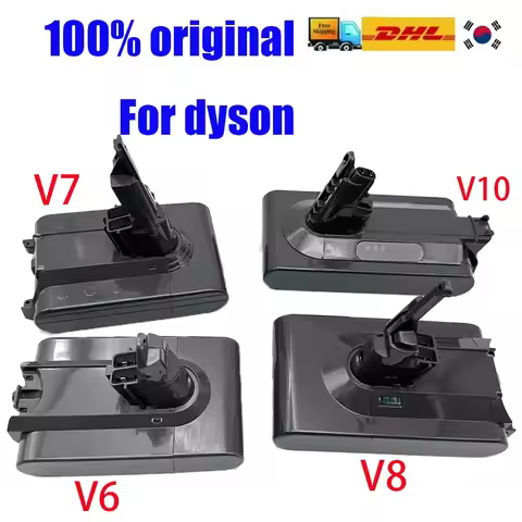 12800mAh For Dyson V6V7V8 series SV07SV09SV10DC58DC31DC34Absolute Fluffy Animal Pro Bateria vacuum c