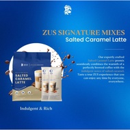 ZUS Signature Mixes Coffee - 12'sachet Salted Caramel/ Mocha/ Caffe / Dolce Latte
