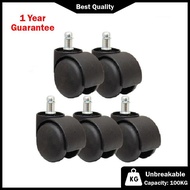 Heavy Duty Office Chair Roller Replacement Set Office Chair Wheel Chair Caster TP-3850 (HIGH QUALITY