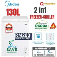 5 Star SEDA@ NUR Midea / Pensonic Chest Freezer Gross Capacity 100L/ 130L / 186L /200L/ 260L / 299L