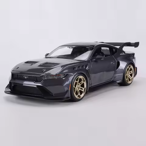 Maisto 1:18 2025 Ford Mustang GTD Gray Alloy Model Car