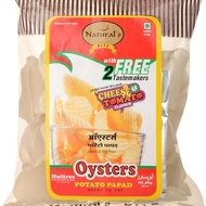 :0:0:0] OYSTERS POTATO PAPAD NATURAL'S 100G Ready To Fry/