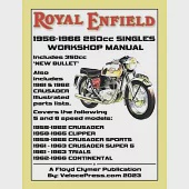 ROYAL ENFIELD 1956-1966 250cc CRUSADER SERIES &amp; 350cc ’NEW BULLET’ FACTORY WORKSHOP MANUAL &amp; PARTS MANUAL