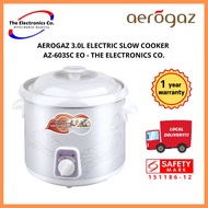 AEROGAZ 3.0L ELECTRIC SLOW COOKER  AZ-603SC EO - THE ELECTRONICS CO.