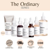 The ORDINARY NIACINAMIDE ALPHA ARBUTIN AHA BHA HYALURONIC BUFFER MOISTURIZING FACTORS