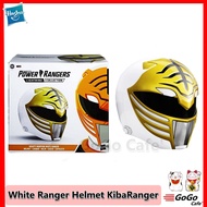 White Rangers Hat Kiba Lightning Collection Ranger KibaRanger Helmet Genuine License Hasbro