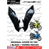 COVER FR TOP R / L ( BLACK ) *64355-K2P-M00ZB (R) / *64365-K2P-M00ZB (L) FOR HONDA RSX150 ORIGINAL B