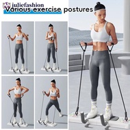 JULIEFASHION Multifunctional Smart Counting Push-Up Board with Pull Rope Chest and Abdominal Muscle 