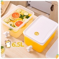 Cooler With Faucet Cold Water Kettle Square 5L 6.5L
