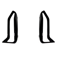 Practical Pair Front Bumper Trim Black Trim for BMW 3' G20 G21 M340i Anti deformation Material Quick