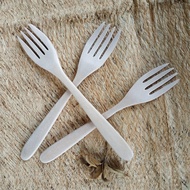 PUSPA FORK 17CM | Just fork white fork spoon fork puspa spoon unique spoon