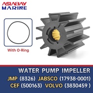 3830459 VOLVO PENTA Inboard Water Cooling Pump Impeller JABSCO 17938-0001 CEF 500163 JMP 8326 Marine Engine Parts Boat A
