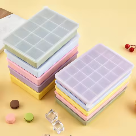 Silicone ice grid, summer heat relieving, kitchen utensils, silicone ice grid, 24 grids, silicone ic