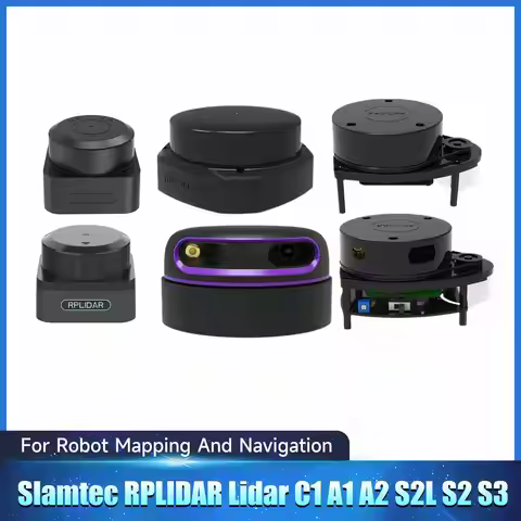 Slamtec RPLIDAR Lidar C1 A1 A2 S3 S2 S2L Mapper M2 Scanning Ranging Sensor Scanner Kit for ROS2 ROS 