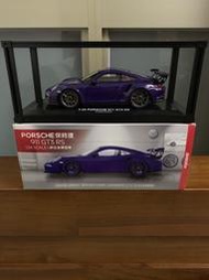 1/24 KYOSHO PORSCHE 保時捷 911 GT3 RS Scale 罕見 紫色款 經典模型車 全新最後1台