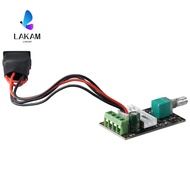 LAKAM PWM Speed, 3A 80W DC Motor Speed Regulator, Adjustable 6V 12V 24V 28V Controller PWM
