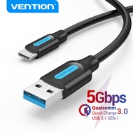 Vention USB 3.0 Type C Cable USB A Male to USB C Male Date Cable 3A Fast Charging Cable 5Gbps Transf