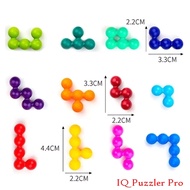 3D 120 Game Challenges 2D/3D Magic Bead Puzzle Intelligence Smart Breakthrough Puzzle Board Game Ear