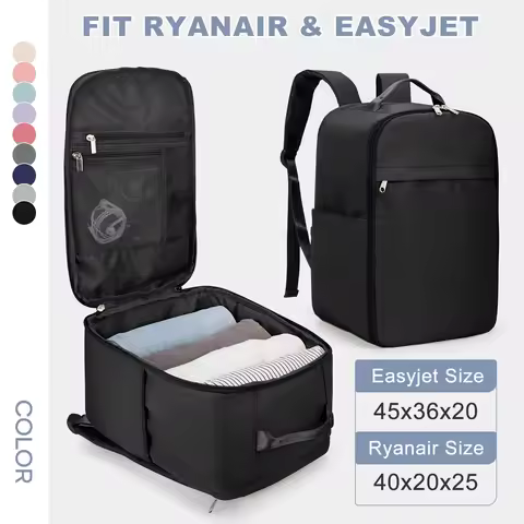Ryanair Backpack 40x20x25 Cabin Bag, Hand Luggage Travel Backpack for Easyjet Cabin Bag 45x36x20, La