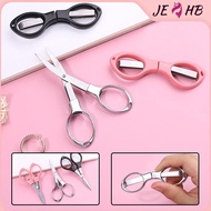 # BEAUTY #  Nail Art Eye Folding Scissors Stainless Steel Scissors Multi Functional Stretching 8-sha