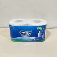 Lot of 2 Rolls of Pulppy 2-Ply Toilet Paper