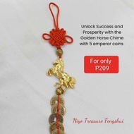 Horse Chime with 5 coins