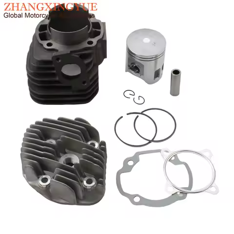 Scooter 56mm 128cc YW100 BWS100 Big Bore Cylinder Kit & Head For Yamaha Bws 100 Axis Aerox Nitro Zum
