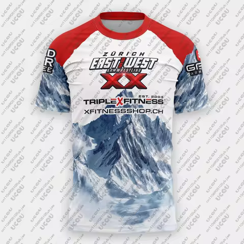 Arm Wrestling Match 2026 Sports Youth Men Kids Girls Tops Game East Vs West 19 Jersey Fitness Breath