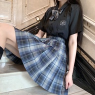 Shin's Home jk Original Hoshizawa jk Shirt Uniform Genuine Japanese Summer Short-Sleeved White Embro