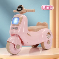 【M&By】รถมอเตอร์ไซค์เด็กรถขาไถ มาใหม่ จักรยาน3ล้อ จักรยานทรงตัวเด็ก Balance Bike ด้วยเพลง หมาะกับเด็ก