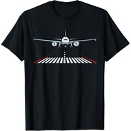 Pilot Aviation Airplane Airport Runway Aircraft Landing Gift Unisex T-Shirt