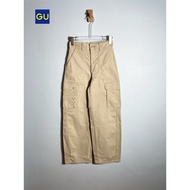 GU Cargo Barrel Jeans Beige (Secondhand)
