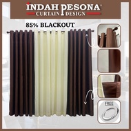 X19 Ready Made Curtain Siap Jahit, LANGSIR RAYA MIX COLOUR Kain Tebal (Free Eyelet / Free Ring )Blackout 85%