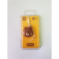 line friends brown ezlink charm strap