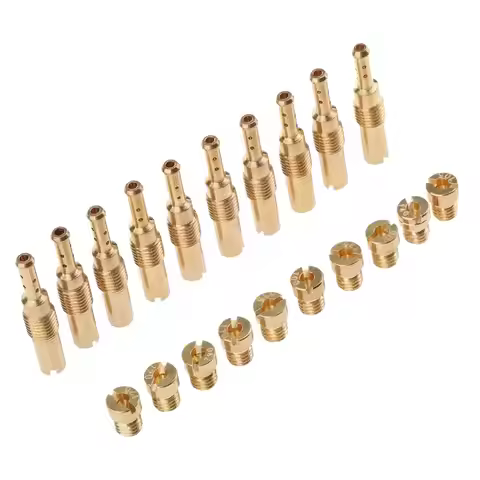 Carburetor Jets Main and Slow Jet Kit for GY6 CVK PWK PE 125cc 150cc Scooter ATV Kart Engine Service