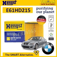 HENGST Oil Filter BMW 5 E60 E61 Engine N20 N52 N53 N54 M54 2001-2010 Penapis Minyak Enjin E61H D215 