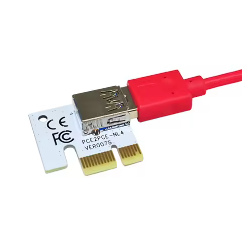 PCIE 1X to 16X Extender Card PCI Express Adapter for PCIe Riser Mining BTC Miner